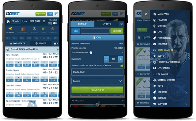 1xbet mobil turk