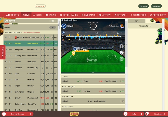 Retrobet TV turk