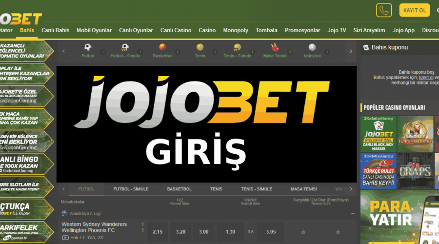 Jojobet Giriş Turkiye