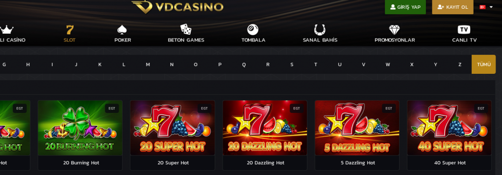 Vdcasino TV turkiye
